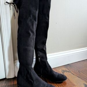 Black Over-the-Knee Boots